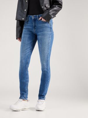 Skinny farmerek Calvin Klein Jeans kék