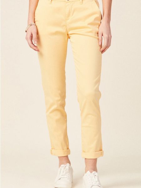 Чиносы Bonobo Jeans желтые