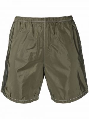 Militær shorts Prada grønn