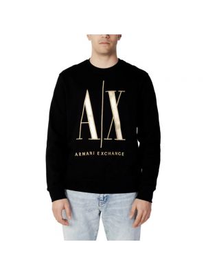 Sweatshirt Armani Exchange schwarz