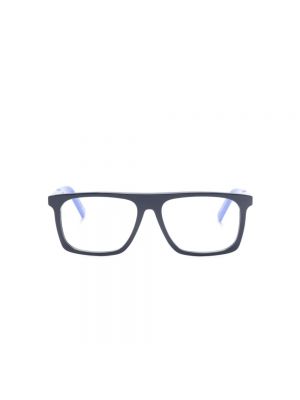 Okulary korekcyjne Moncler niebieskie