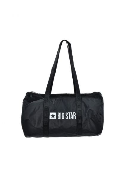 Τσάντα ταξιδιού με μοτίβο αστέρια Big Star Shoes μαύρο