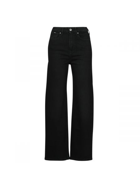 Voľné bootcut džínsy Pepe Jeans čierna