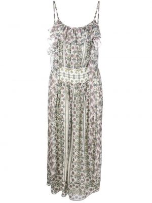 Μίντι φόρεμα Isabel Marant μπεζ