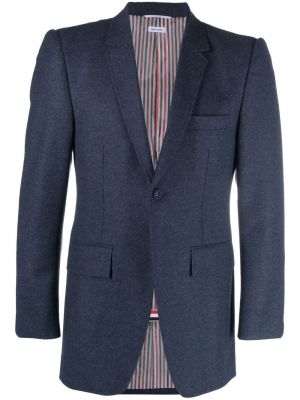 Blazer mit geknöpfter Thom Browne blau