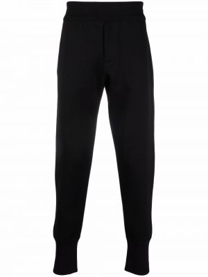 Pantalones de chándal ajustados Alexander Mcqueen negro