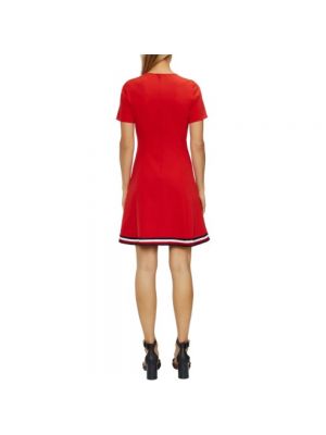 Mini vestido Tommy Hilfiger rojo