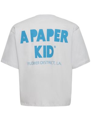 Tričko A Paper Kid sivá