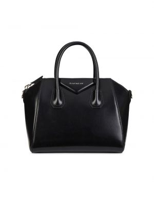 Маленькая кожаная сумка Antigona Givenchy черный