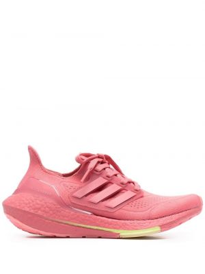 Blonder snøring sneakers Adidas UltraBoost rosa