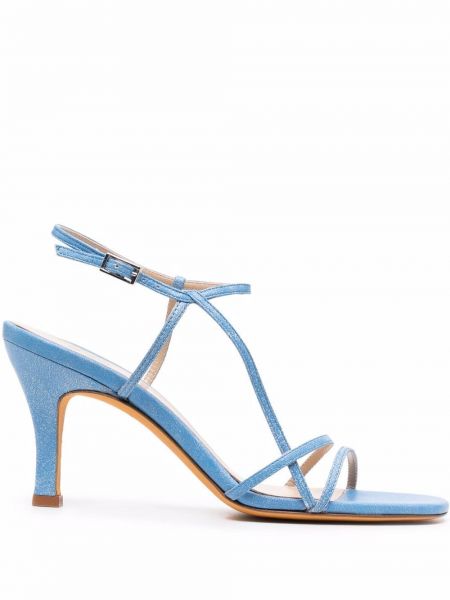 Sandalias con tacón Maryam Nassir Zadeh azul