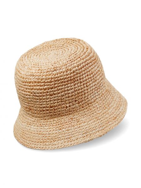Siuvinėtas kepurė Jimmy Choo smėlinė