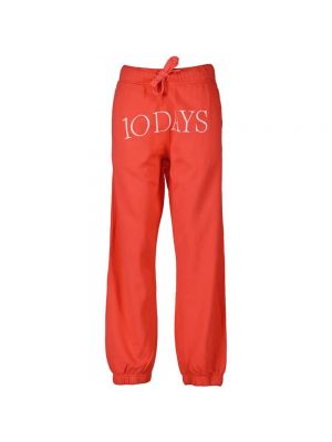 Spodnie sportowe 10days czerwone