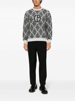 Sweter żakardowy Giorgio Armani