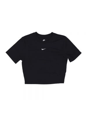 Koszulka slim fit Nike czarna
