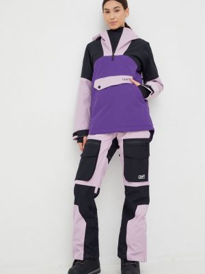 Kurtka narciarska Colourwear fioletowa