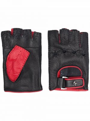 Rękawiczki skorzane Ferrari