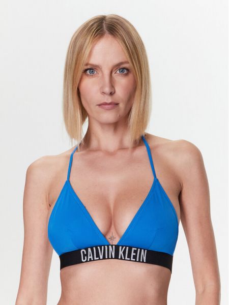 Maudymosi kostiumėlis Calvin Klein Swimwear mėlyna