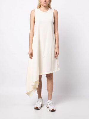 Sukienka asymetryczna Y-3 biała