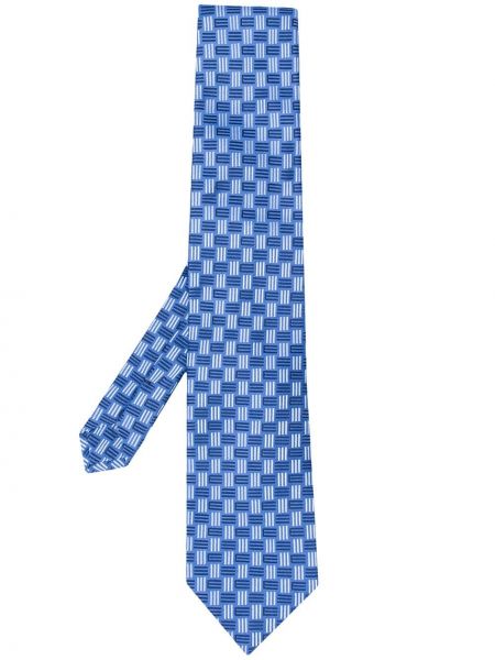 Corbata de tejido jacquard Etro azul