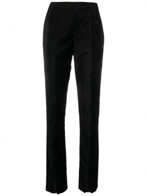 Pantaloni slim fit Forte Forte nero