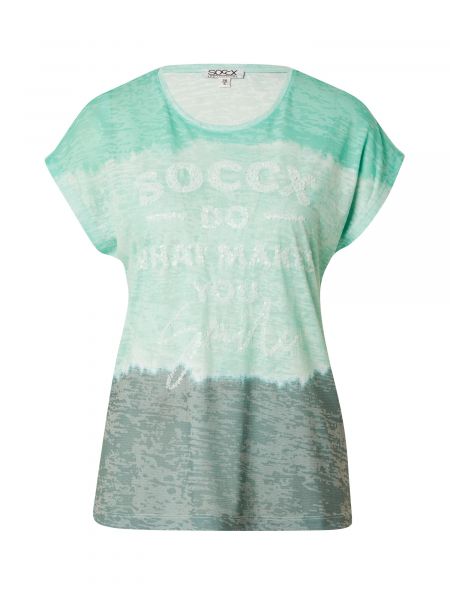 Marškinėliai Soccx žalia