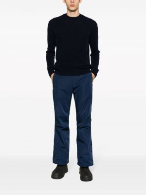 Rovné kalhoty Yves Salomon modré