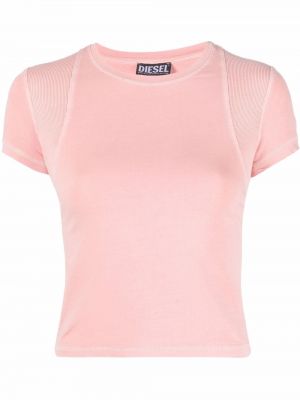 T-skjorte Diesel rosa