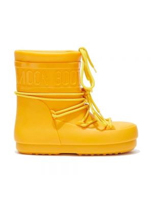 Chaussures de ville Moon Boot jaune