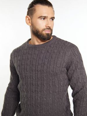 Пуловер Dreimaster Vintage сиво