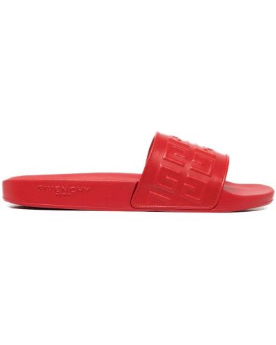 Flip-flops Givenchy rød