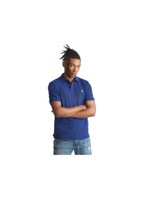 Krekls ar izšuvumiem Polo Ralph Lauren zils