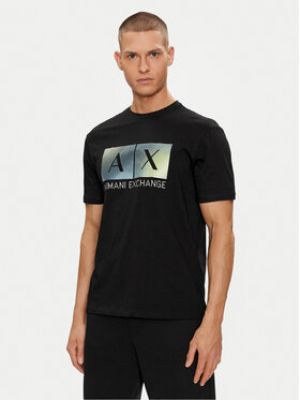 T-shirt Armani Exchange noir
