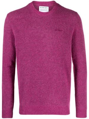 Maglione ricamata di lana Mc2 Saint Barth rosa