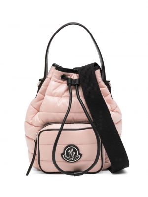 Чанта за ръка Moncler розово