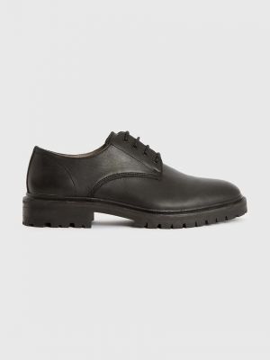 Pantofi din piele Allsaints negru