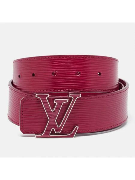 Cinturón retro Louis Vuitton Vintage rojo