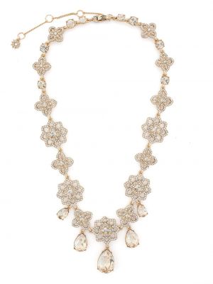 Krištáľový náhrdelník Marchesa Notte zlatá