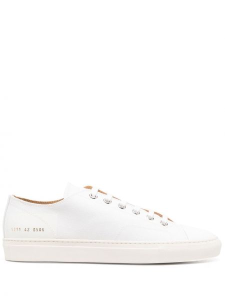 Canvas sneakers Common Projects hvit