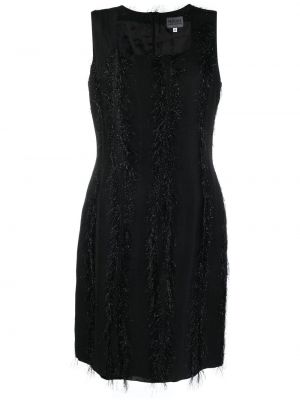 Šaty Versace Pre-owned - Černá