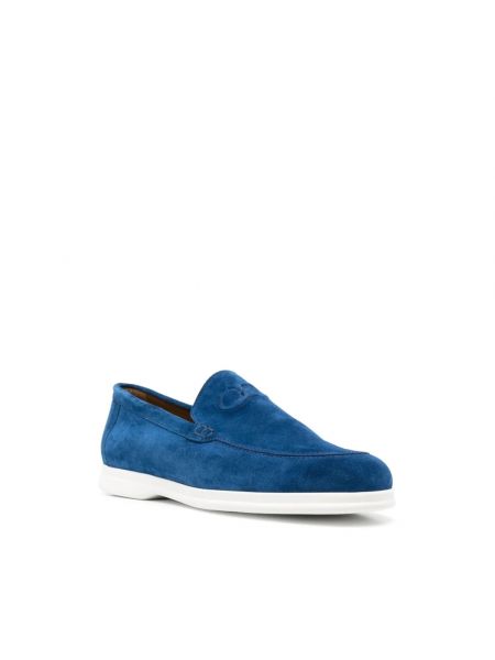 Loafers Casadei niebieskie