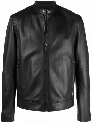 Lederjacke Bally schwarz