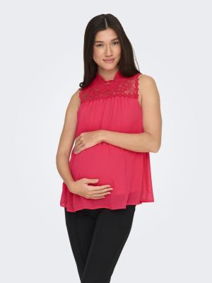 Top Only Maternity pink