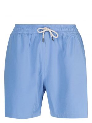 Pantaloni scurți cu imagine Polo Ralph Lauren albastru