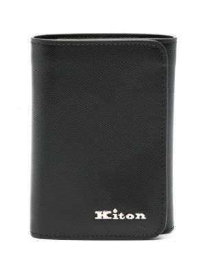 Portefeuille Kiton noir