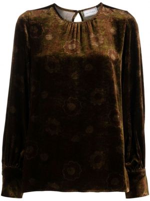 Bluza s cvjetnim printom s printom Pierre-louis Mascia
