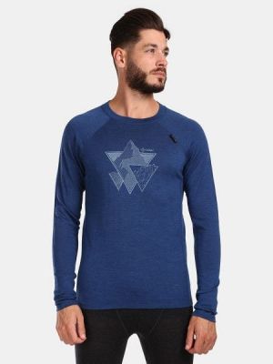 Sporta t-krekls ar garām piedurknēm Kilpi zils