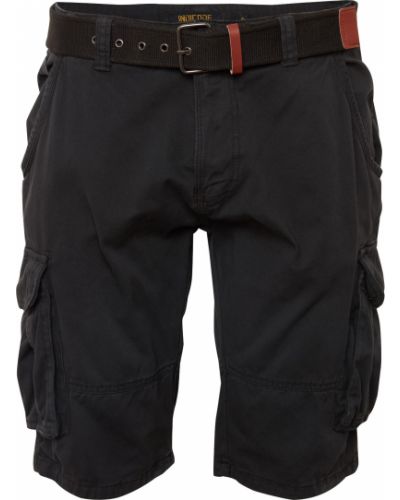 „cargo“ stiliaus kelnės Indicode Jeans juoda
