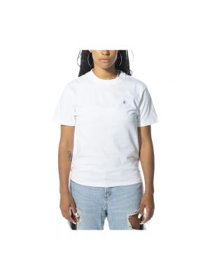 Koszulka z krótkim rękawem Carhartt Wip biała