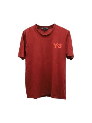 Top bawełniany Yohji Yamamoto Pre-owned czerwony